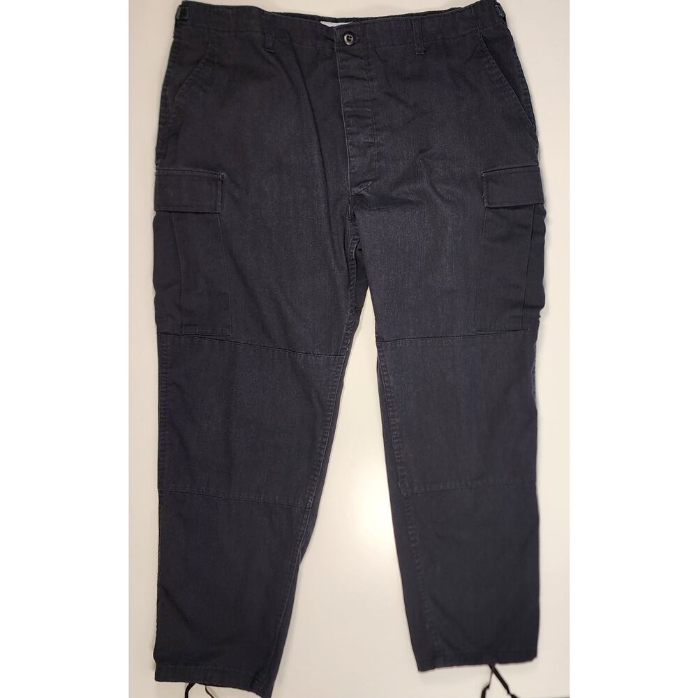 VTG Propper Combat‎ Cargo Pants XL Regular Black Military Tactical Cotton Poly